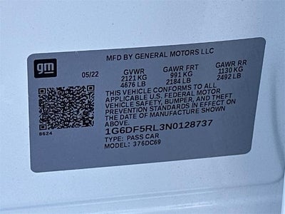 2022 Cadillac CT4 Premium Luxury