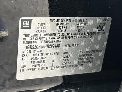 2017 GMC Yukon Denali