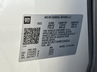 2022 GMC Yukon XL Denali