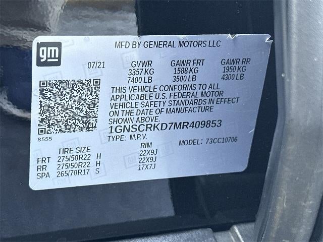 2021 Chevrolet Tahoe RST