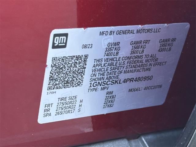 2023 Chevrolet Tahoe Premier