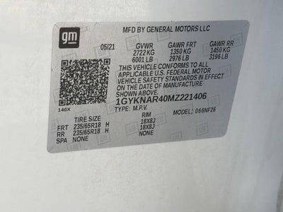 2021 Cadillac XT5 Luxury