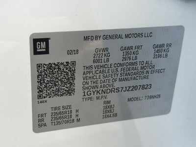 2018 Cadillac XT5 Luxury AWD