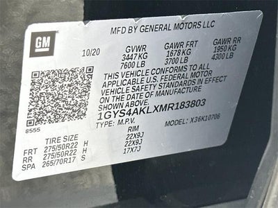 2021 Cadillac Escalade Luxury