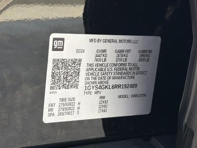 2024 Cadillac Escalade Sport Platinum