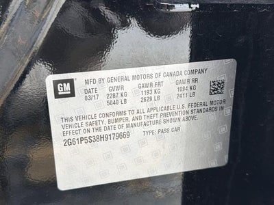 2017 Cadillac XTS Premium Luxury