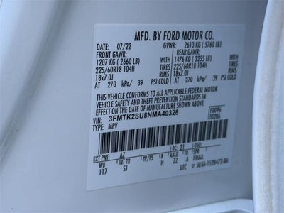 2022 Ford Mustang Mach-E California Route 1