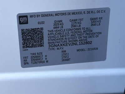 2022 Chevrolet Equinox LT