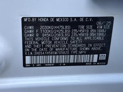 2025 Acura ADX w/A-Spec Package