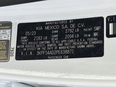 2023 Kia Forte GT-Line