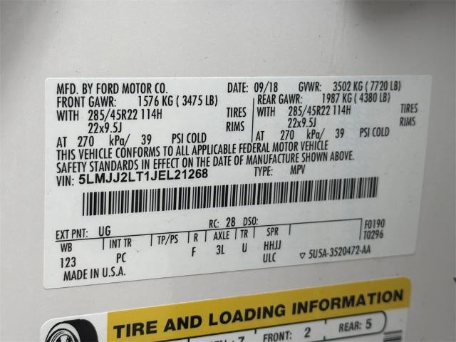 2018 Lincoln Navigator Reserve