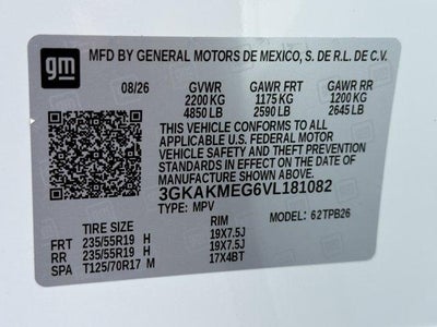 2027 GMC Terrain Elevation