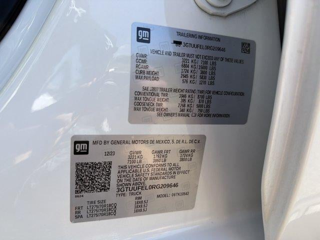 2024 GMC Sierra 1500 AT4X