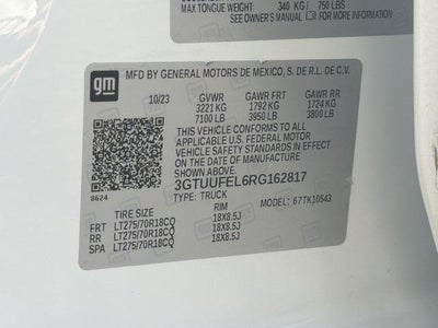 2024 GMC Sierra 1500 AT4X