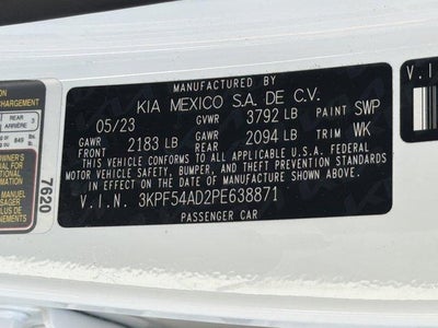 2023 Kia Forte GT-Line