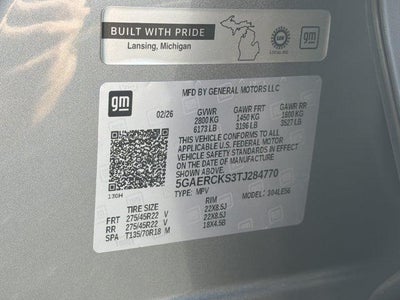 2026 Buick Enclave Avenir