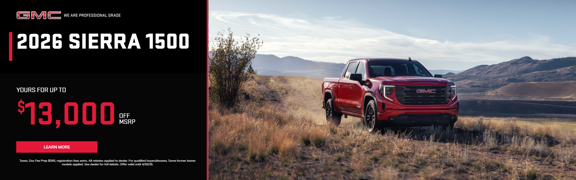 2026 GMC Sierra 1500